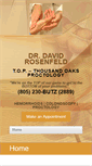Mobile Screenshot of davidrosenfeldmd.com